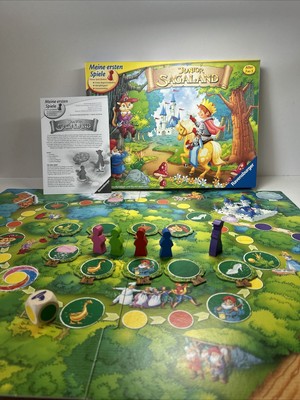 Ravensburger Junior Sagaland Meine Ersten Spiele Kinderspiel Brettspiel Sehr Gut