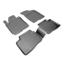 3D Gummi Fussmatten für KIA Ceed | ED | BJ 2009-2012 | passgenau + Rand