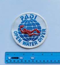 PADI Open Water Diver Patch Badge Scuba Diving Embroidered