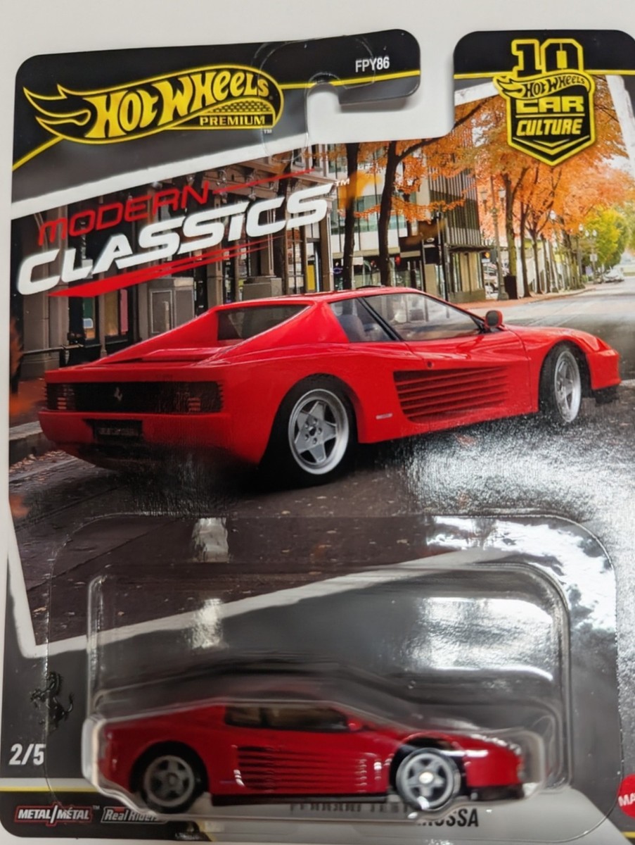 2026 Hot Wheels Modern Classics Car Culture Ferrari Testarossa