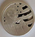 2009 AOCS Approved Ron Paul 1 Oz Silver So-called Norfed RARE REVERSE!!