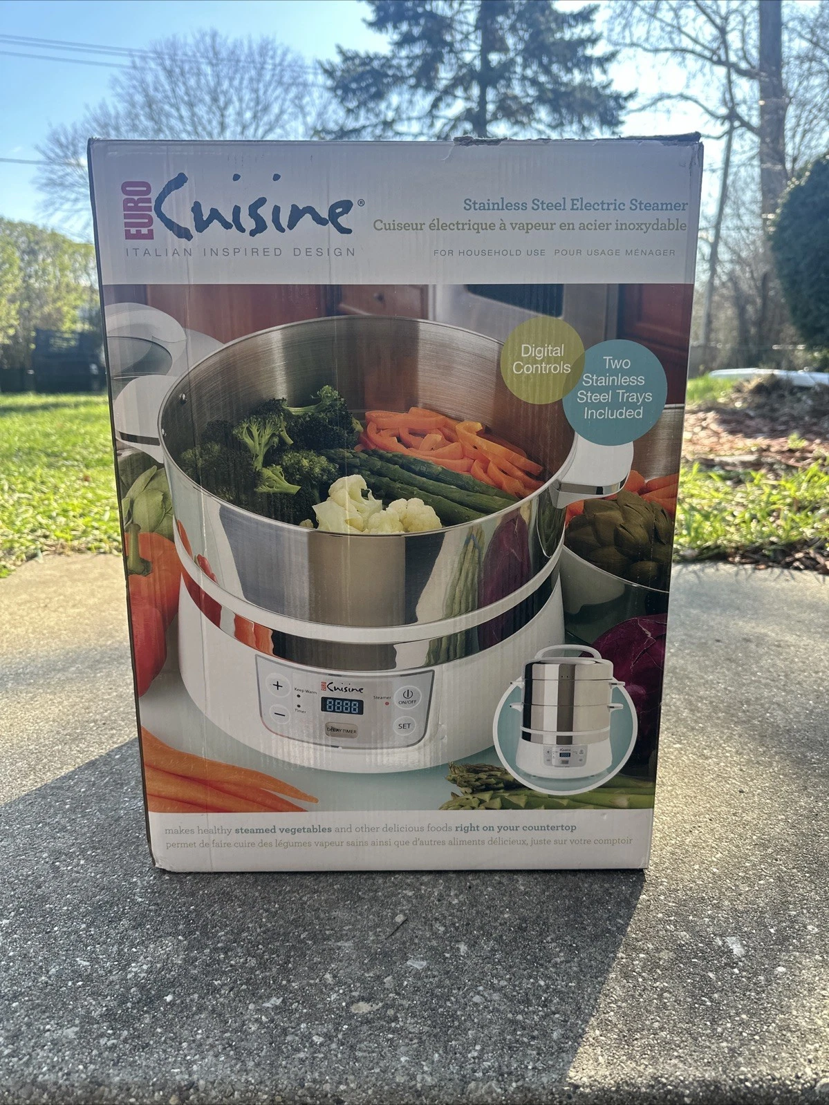 Electric Food Steamer, Versatile Vegetable Steamer
