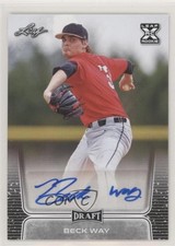 2020 Leaf Draft Auto Beck Way #BA-BW1 Auto 9e1