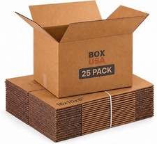 Shipping Boxes 16"L x 10"W x 6"H 25-Pack Medium Corrugated Cardboard Boxes for