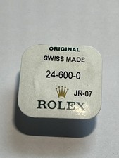 Rolex Crown  24-600-0,Genuine, Factory Sealed, White Steel