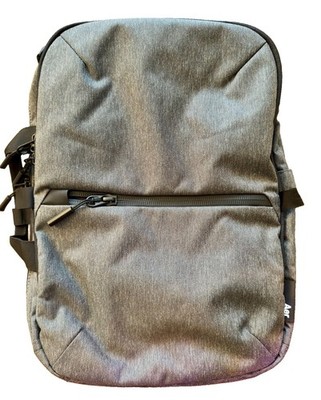 Aer Flight Pack 3 Gray Cordura Nylon 3-Way Backpack Duffel Briefcase Unisex