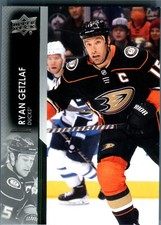 2021-22 Upper Deck Series 2 Ryan Getzlaf Anaheim Ducks Hockey Card #252 NHL Base
