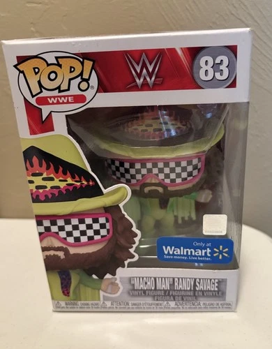 FUNKO POP WWE MACHO MAN RANDY SAVAGE Elite FIGURE! Walmart Exclusive WWF Limited