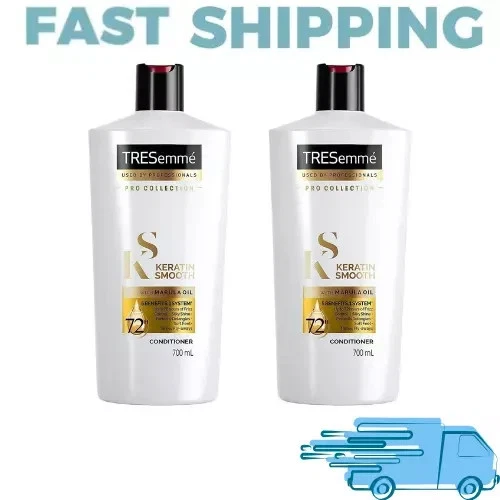 2 x revitalisant lisse à la kératine Tresemme avec Marula Oil Pro Collection ... - Photo 1/1