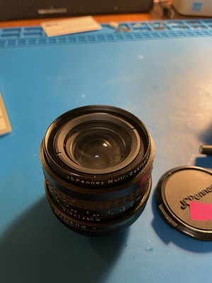 JC Penny 28mm Lens  For Canon, F 2.8