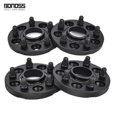 BONOSS 4Pc 15mm+20mm Wheel Spacers 5x120 For Honda Civic Type R 2025 2024 2023