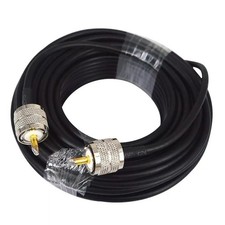 UHF PL-259 Male to Male CB Radio Antenna Coax Cable 50Ohm RG58 Coaxial Cable