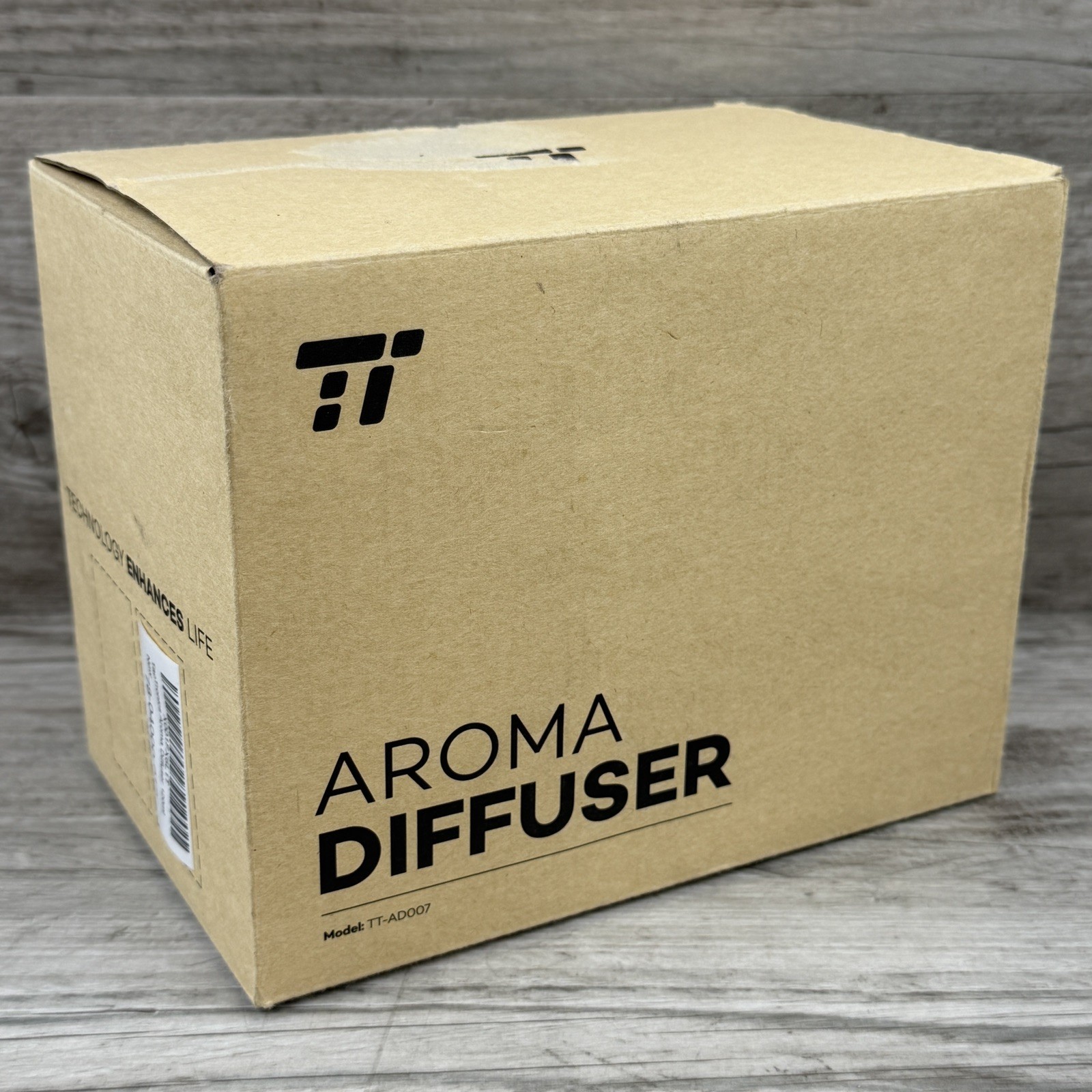 TaoTronics Aroma Oil Ultrasonic Air Diffuser TT-AD007 White w/Mist & Light NEW