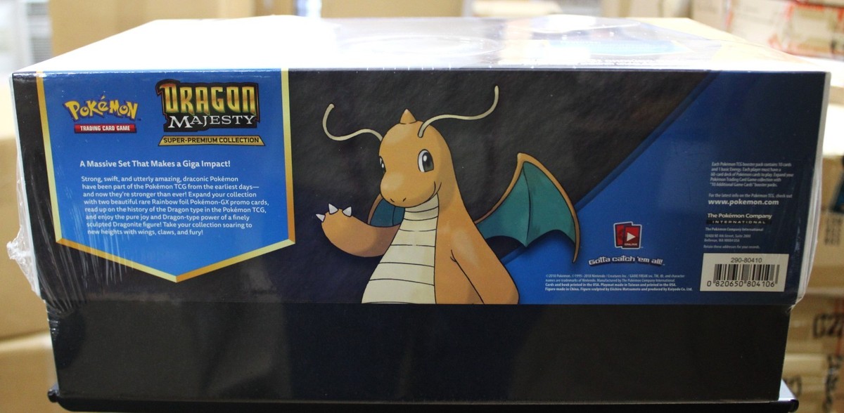 pokemon trading card game dragon majesty super premium collection Pokemon Dragon Majesty Super Premium Collection Factory Sealed NEW
