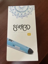 SCRIB3D P1 3D Printing Pen with Display 3 Colors Filament Power Adapter New