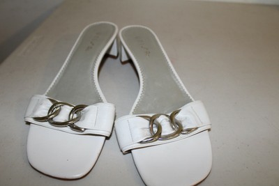 unisa white sandals