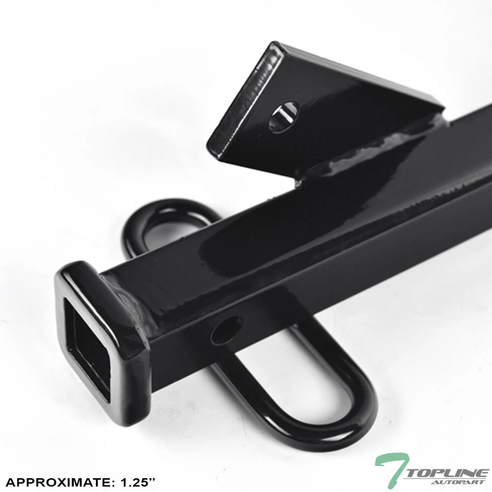 Topline For 1998-2007 Accord/1999+ TL Class 1 Trailer Hitch Receiver 1.25" - Blk Foto 3 de 4