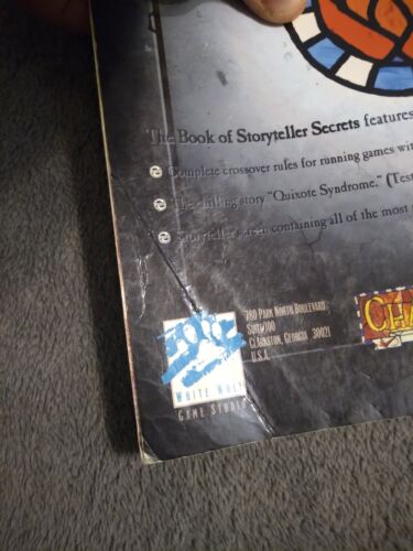 RPG Book of Storyteller Secrets Changeling the Dreaming usado - Imagen 3 de 3