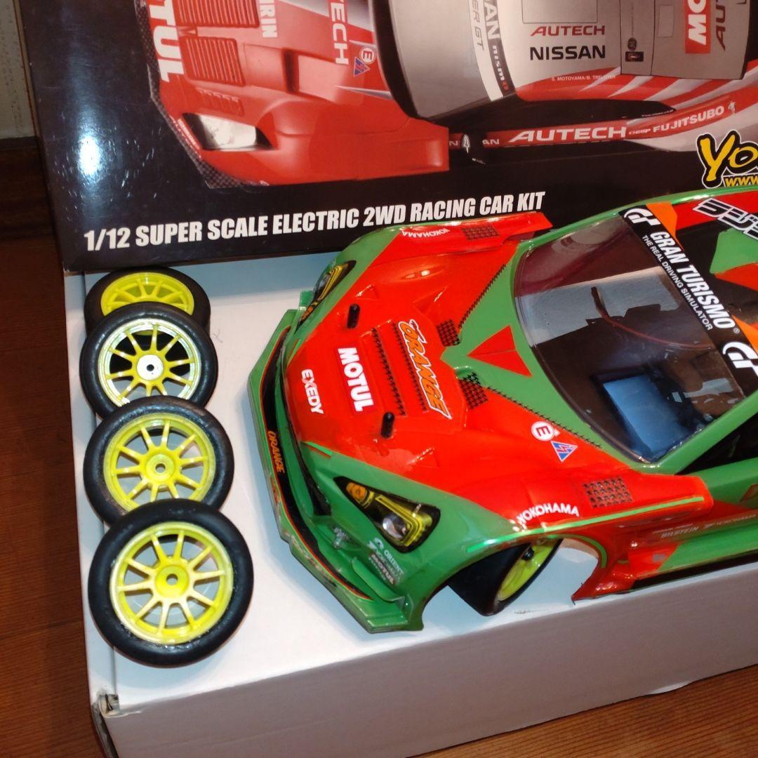 ヨコモ　GT-R500 ヨコモ GT-R500 GT500シリーズ ニッサン R-35 GTR ボディ付 オン