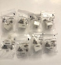 Lot of 8 ABACON L1 L2 Phone Line Adapters 267C Line 1 Line 2