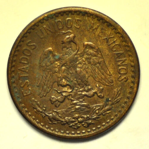 mw19980 Mexico; Centavo 1912 Mo KM#415 UNC RARE in High Grade !!! - Image 2 of 2