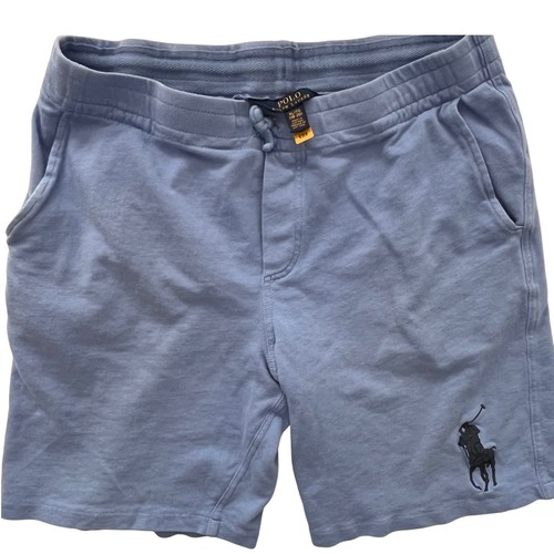 Polo Ralph Lauren Shorts Cotton Casual Blue Pony Logo Kids Size 18/20 XL