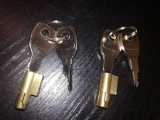 5x Schloss Diebstahlschutz Anhänger Alko Brenderup Humbaur Barthau Anssems Stema