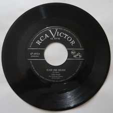 EDDY ARNOLD OLDER AND BOLDER,I'D TRADE ALL OF MY TOMORROW VINYL 45 RCA VG 10-139