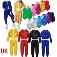 UK Boys Girls Sequins Modern