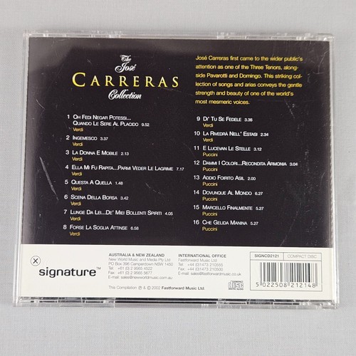 The Jose Carreras Collection CD - Picture 2 of 2