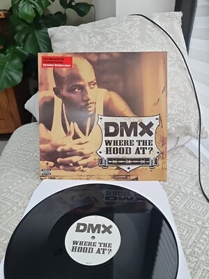 DMX - Where The Hood At? - 2003 UK 3-track Vinyl single 12 EX+