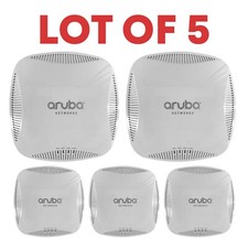 GRADE A  LOT of 5 Aruba APIN0205 Networks Access Point Wireless 200-Series
