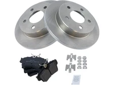 Rear TRQ Brake Pad and Rotor Kit fits Ford Mustang 1994-2004 3.8L V6 GT 16JJMY