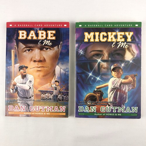 Baseball Card Adventure Series Paperback Books Lot of 4 Dan Gutman Babe Mickey - Bild 8 von 12
