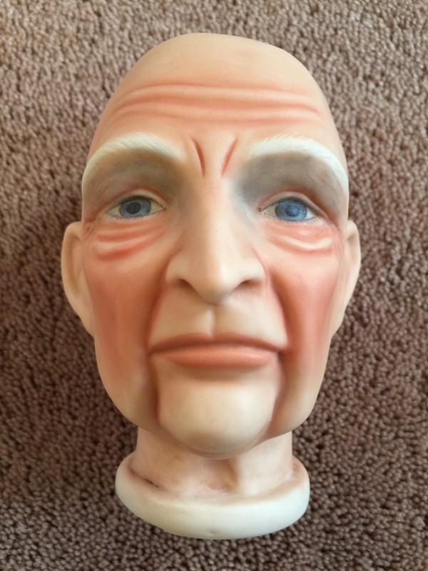 Doll Head Porcelain Bisque