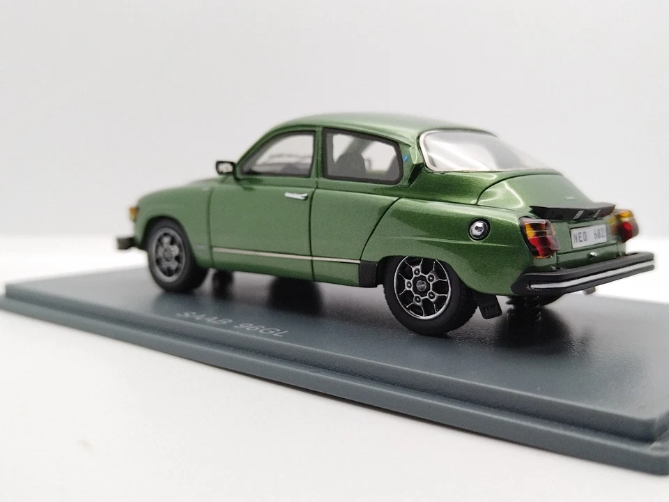 NEO 1/43 SAAB 96GL Green. Rare. - Image 4 of 4