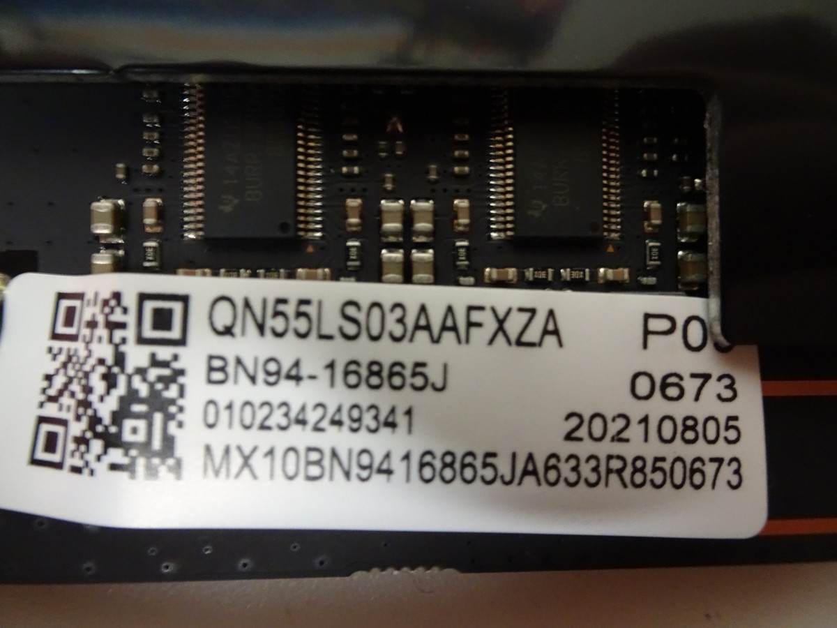 Samsung QN55LS03ADFXZA Main Board BN94-16865J, (BN97-18217C) | eBay