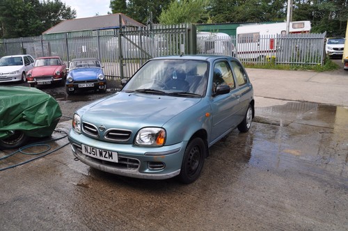 2001 51 PLATE NISSAN MICRA FULL MOT CHEAP RUNABOUT FIRST CAR 1L ENGINE MUST GO - Picture 2 of 10