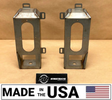 Sr Steel Tail Light Housing Boxes Off-road 4x4 Led For 97-01 Jeep Cherokee Xj