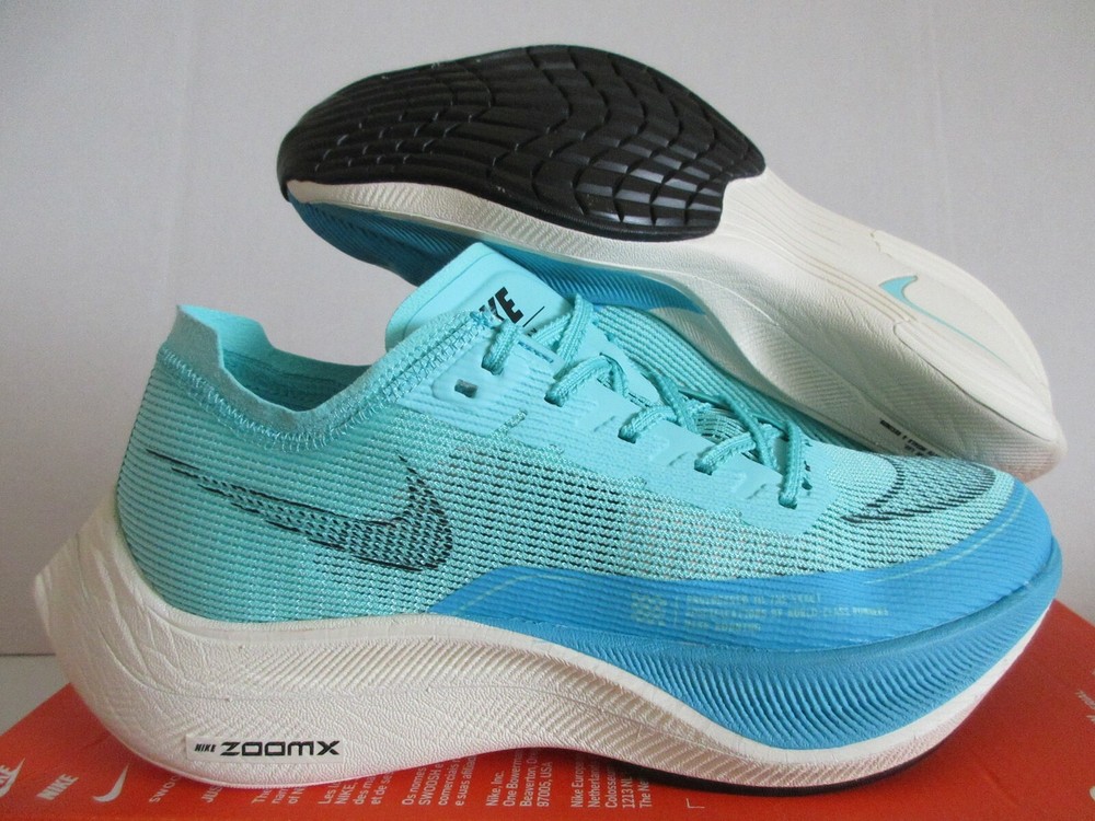 Nike Air ZoomX Vaporfly Next% 2 Aurora Green-Black Mens Running Shoes Size 6 CU4111-300