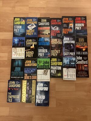 John Sandford Büchersammlung | Englische Bücher  |guter Zustand
