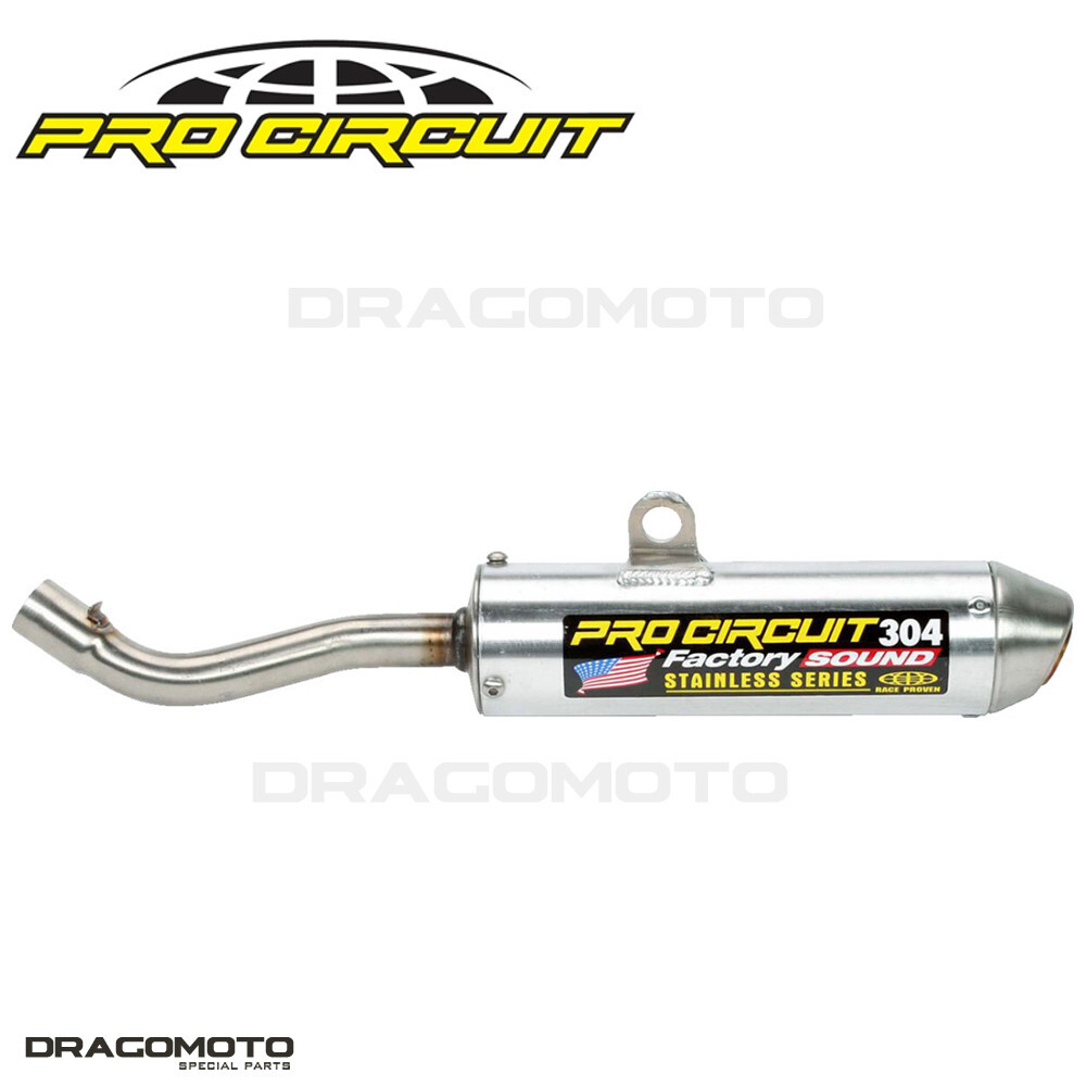 Silencieux Pro Circuit 304 YZ 125 pour réparer une perte de puissance et libérer le moteur 2T