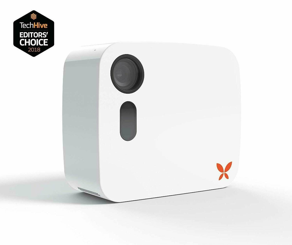 Ooma Butterfleye Wireless Full HD Security Camera BTFU100WH