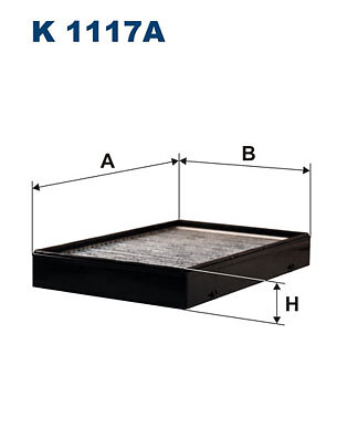 Filtron K 1117A Filter, Innenraumluft FÜR Volvo-image