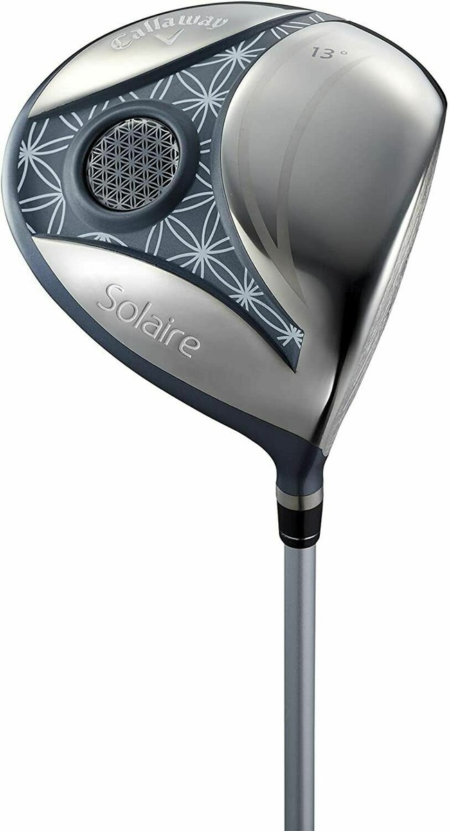 CALLAWAY SOLAIRE ladies' black Club Set with Caddy Bag 8pc