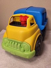 Mickey Mouse Green Toys Made in USA Recycling garbage truck Disney