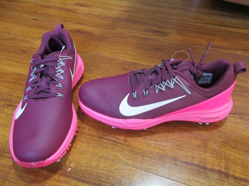 New Nike Lunar Comando 2 para mujer de zapato de golf para mujer 7 Burdeos/Rosa  880120 $135. | eBay