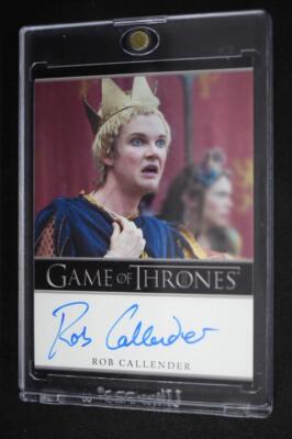 Game of Thrones サイン カード ゲームオブスローンズ トレカ RITTENHOUSE Rob Callender as Clarenzo GAME OF THRONES Season 7