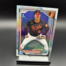2024 Bowman Chrome Mojo Refractor #241 Emilio Sanchez Baltimore Orioles