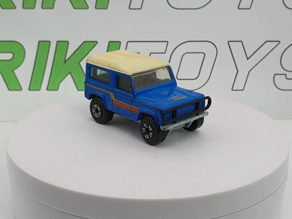 Land Rover Defender 90 Matchbox 1/60 Blu - Immagine 4 di 4